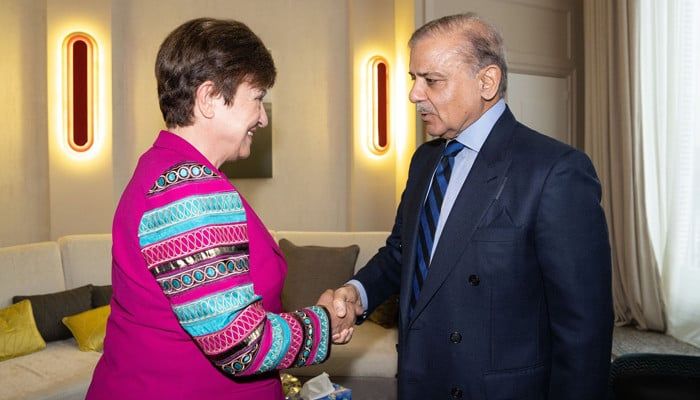 Shehbaz Sharif met IMF MD to Reaffirm Pakistan’s Commitment